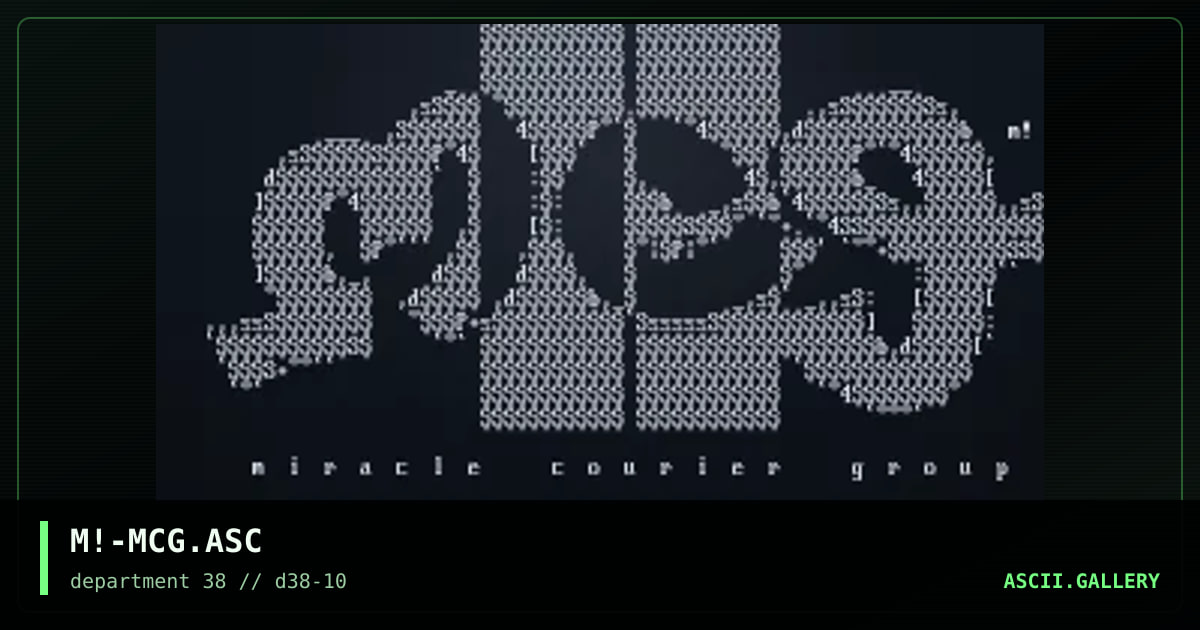 M!-MCG.ASC, by myth, 1997