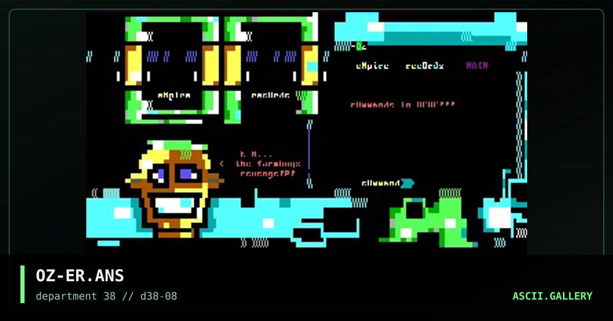 #e-r +ooo sheep cows CK :), by ooze, 1997