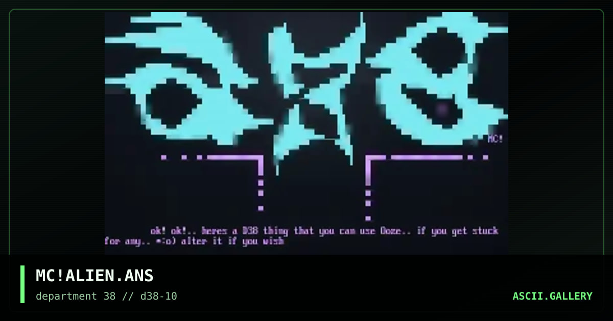 MC!ALIEN.ANS, by madcap, 1997