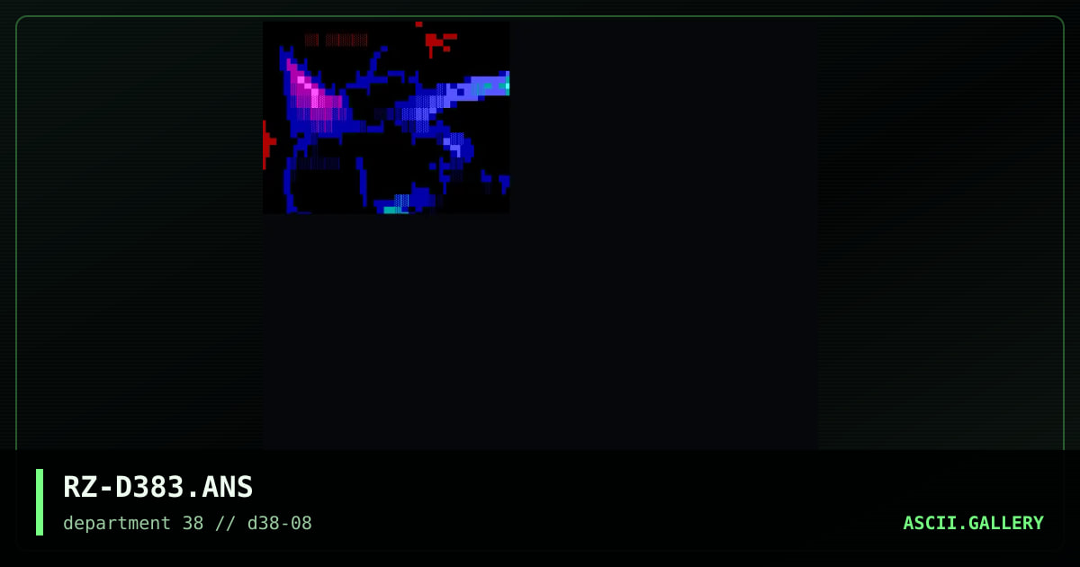 department 38, by rzarector, 1997