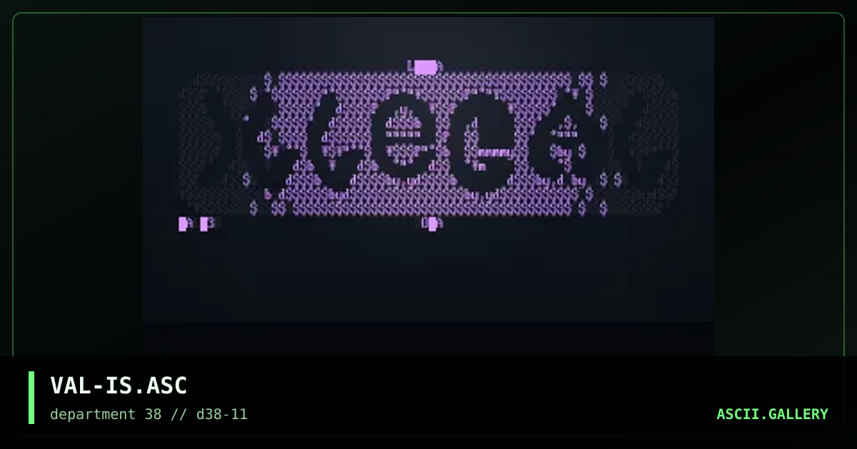I?????L S??A, by validus, 1997