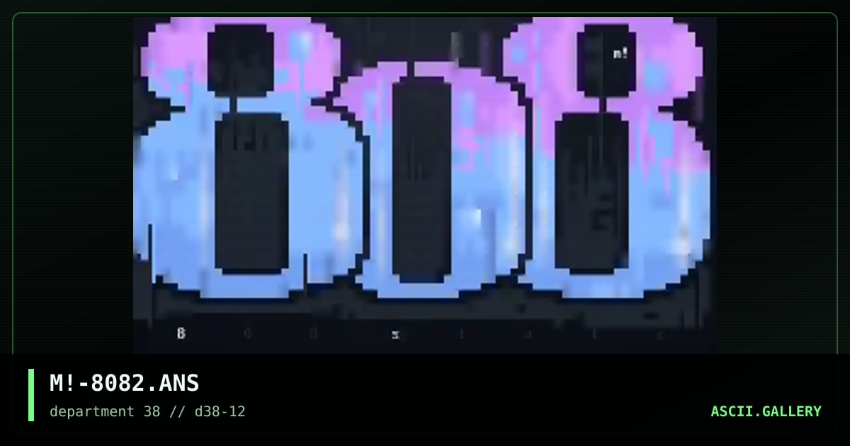 M!-8082.ANS, by myth, 1997