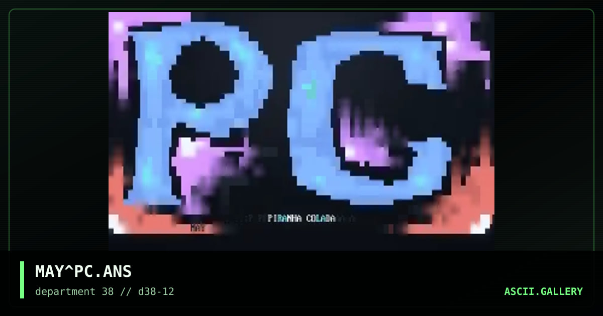 MAY^PC.ANS, by mayhem, 1997