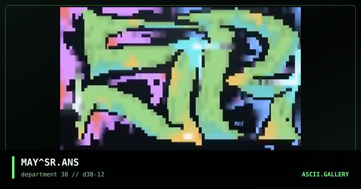 MAY^SR.ANS, by mayhem, 1997