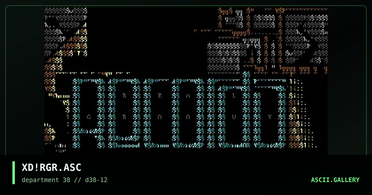 XD!RGR.ASC, by xide, 1997