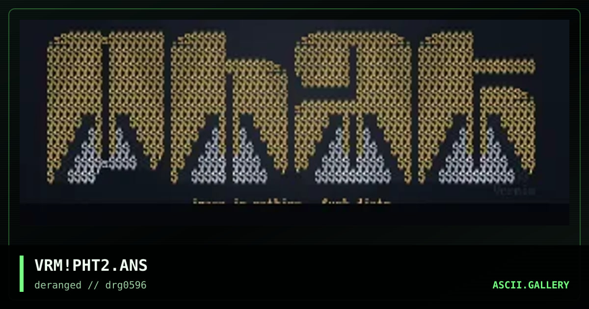 PHAT!, by vermin, 1996