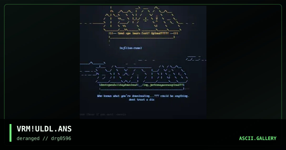VRM!ULDL.ANS, by vermin, 1996