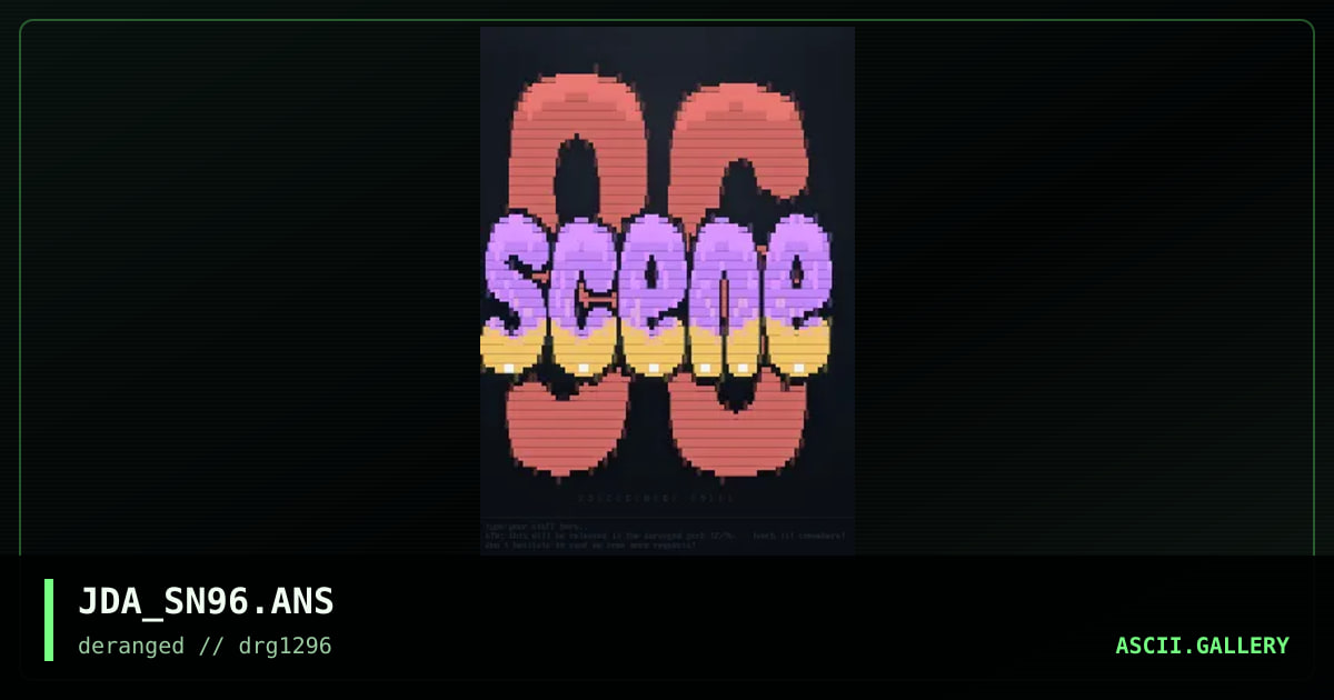 scene 96., by joda, 1996