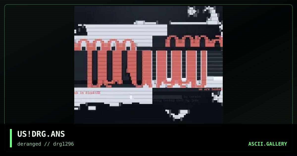 deranged joint ansi, by vermin, joda, 1996