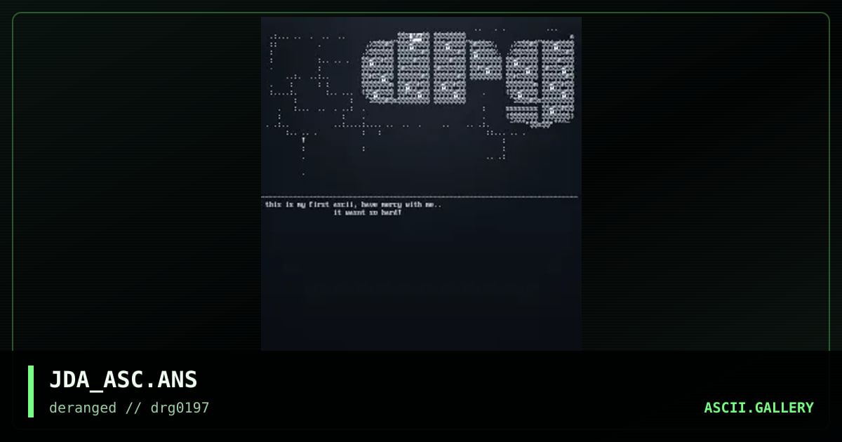 ascii., by joda, 1997
