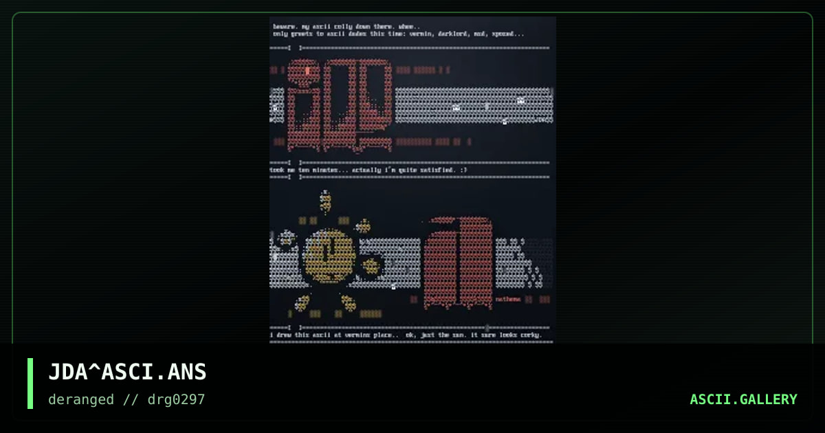 ascii colly., by joda, 1997