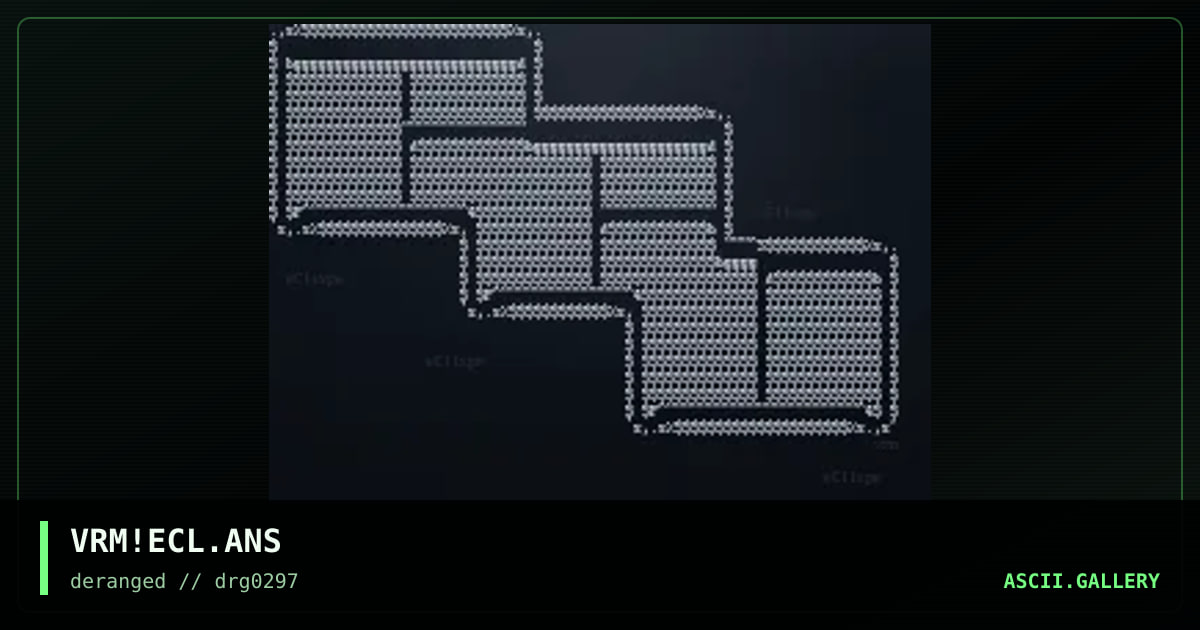 ecLISPE!!!!!! (new ascii sthyle!), by vermin, 1997