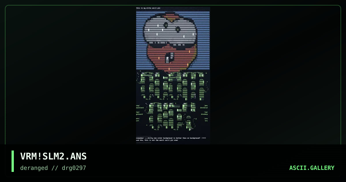 sLAM cITY, by vermin, 1997