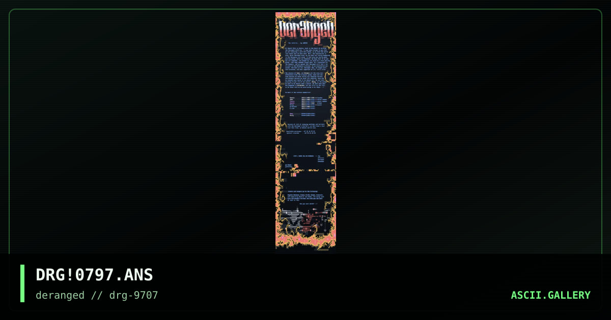 infofil om gruppen "deranged"!!, by untagged, 1997