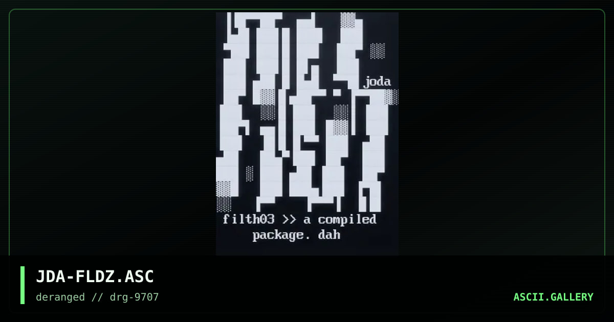 filth file_id.diz 03, by joda, 1997