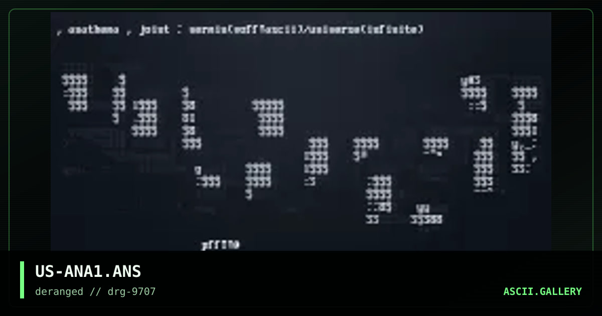 US-ANA1.ANS, by vermin, universe, 1997