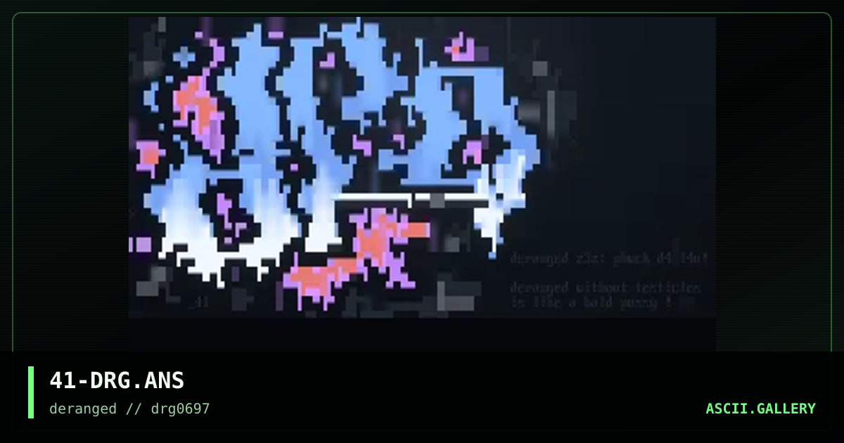 drg logo, by acidblood, 1997
