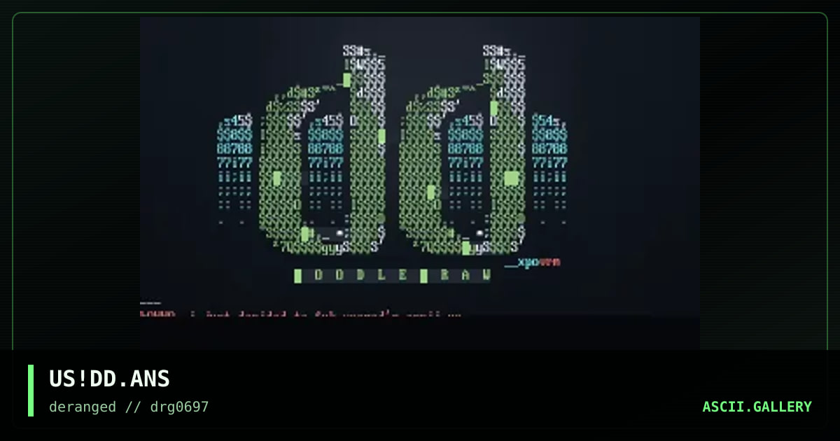 dEWDLEDRAW, by xpozed, vermin, 1997