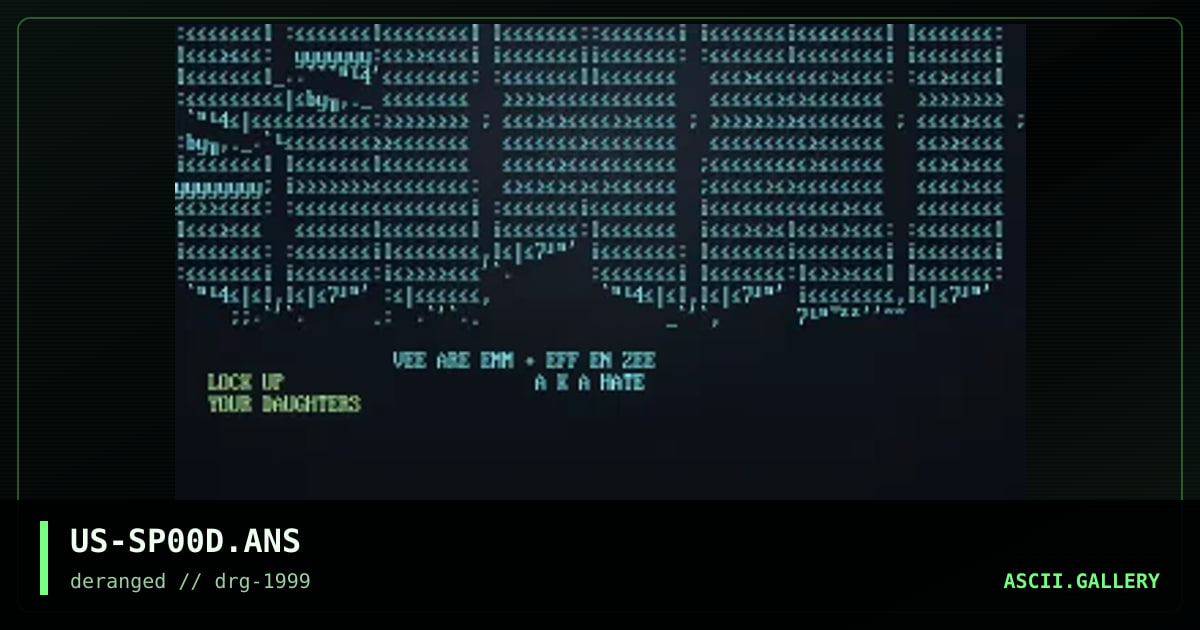 US-SP00D.ANS, by fonzie, vermin, 1999