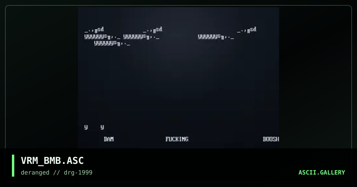 VRM_BMB.ASC, by vermin, 1999