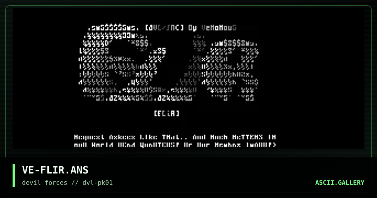 FLiR aSKEE, by venomous, 1997