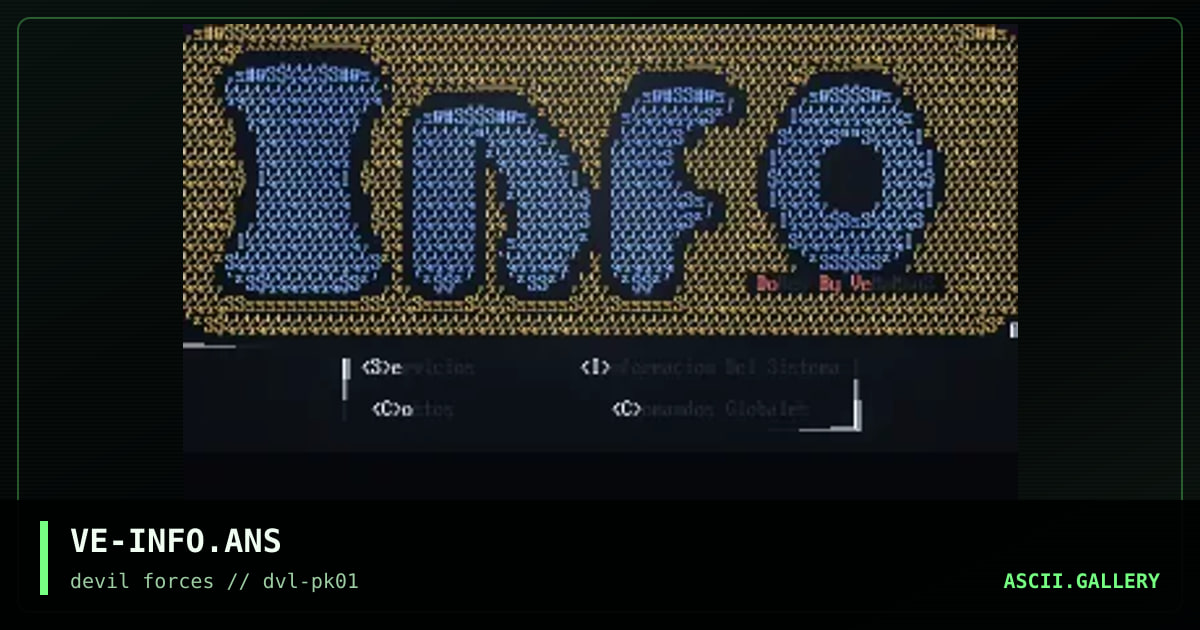 iNF0 4 EveryPlace, by venomous, 1997