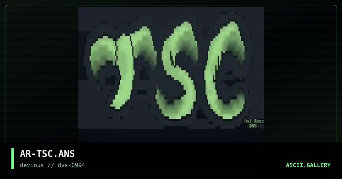 AR-TSC.ANS, by axl rose, 1994
