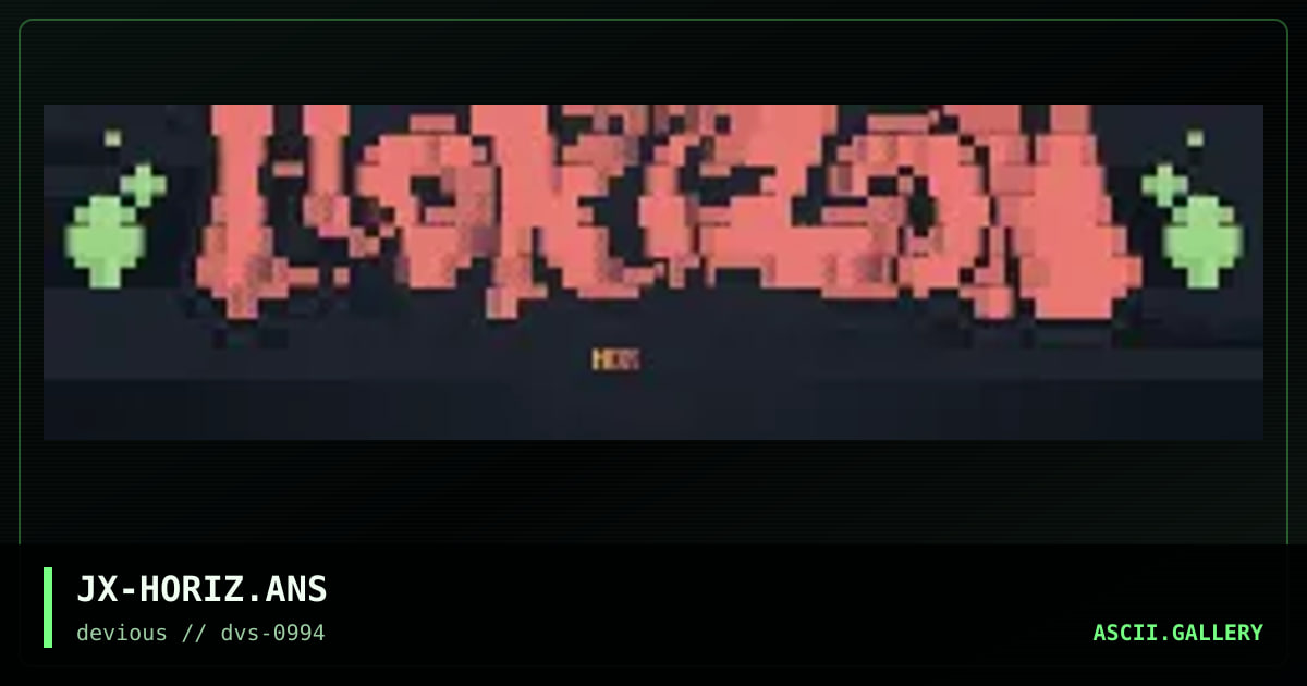 JX-HORIZ.ANS, by jynx, 1994