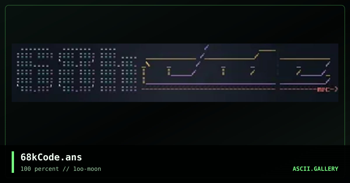 68kCode.ans, by miracle, 1997
