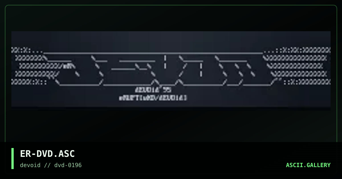 dEVOid^pROMO!, by erupt, 1996