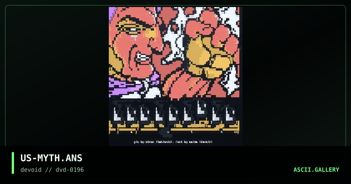 Myth [joint ansi], by seize, o-tron, 1996