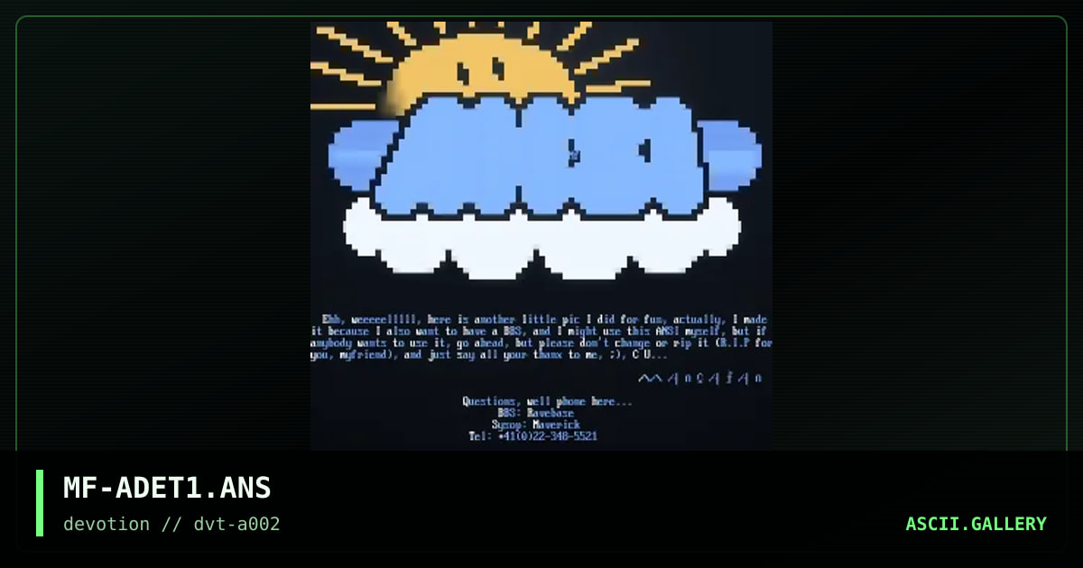 MF-ADET1.ANS, by mangafan, 1996