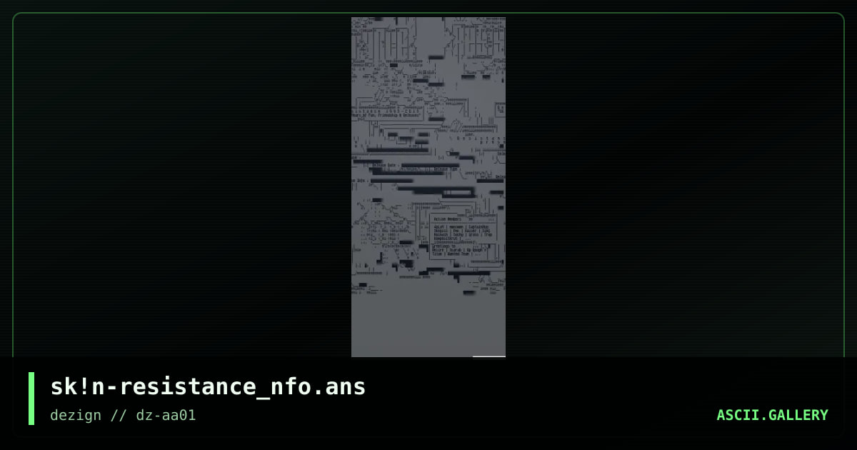 sk!n-resistance_nfo.ans, by skin, 2015