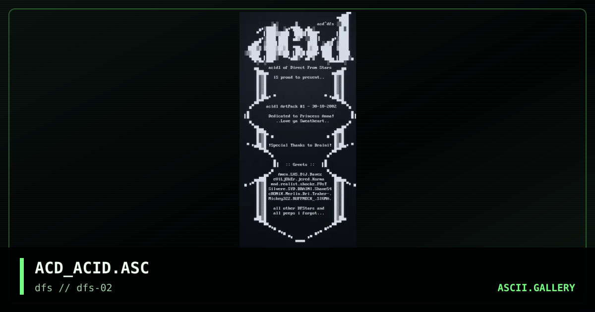 ACD_ACID.ASC, by untagged, 2003
