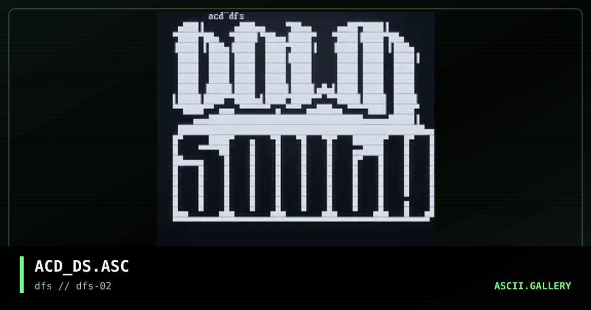 ACD_DS.ASC, by untagged, 2003
