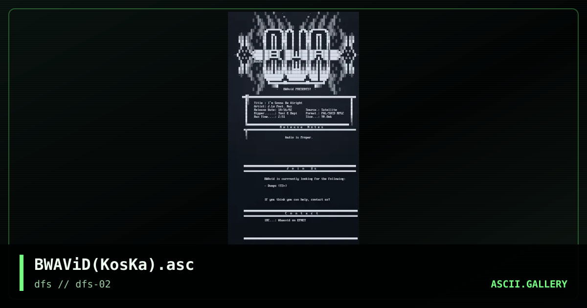 BWAViD(KosKa).asc, by untagged, 2003