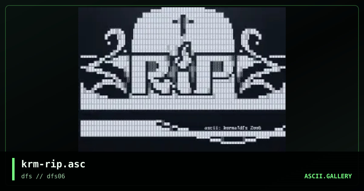 krm-rip.asc, by untagged, 2006