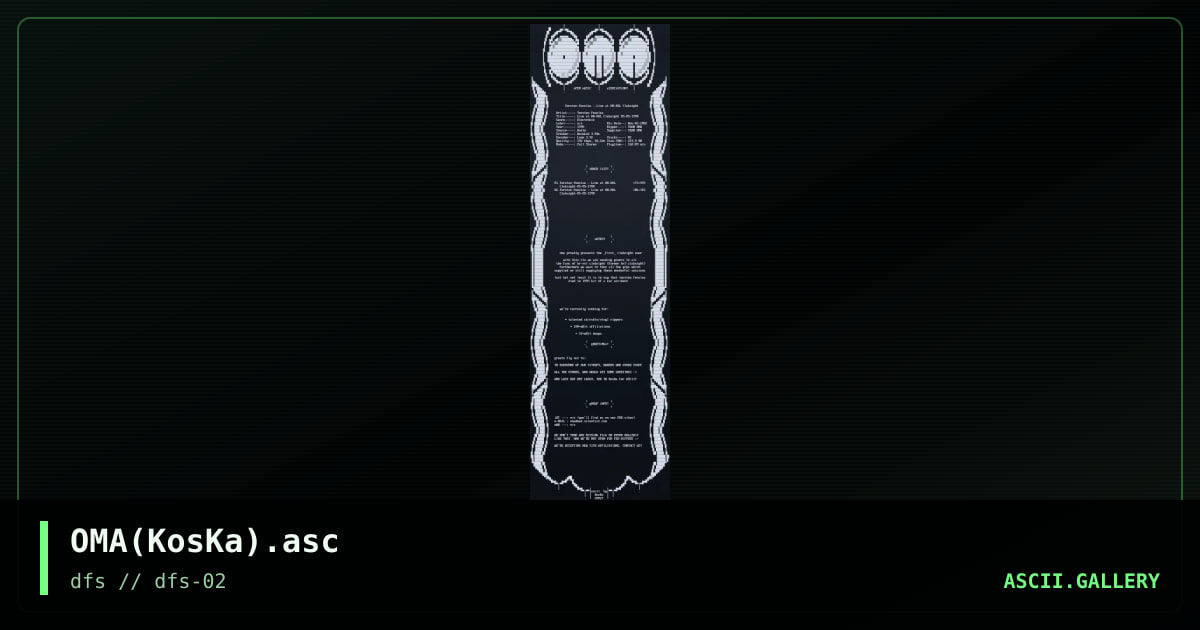 OMA(KosKa).asc, by untagged, 2003