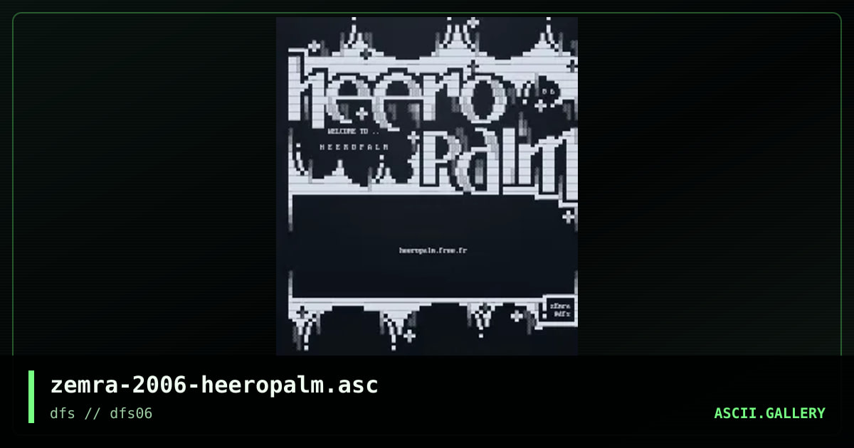 zemra-2006-heeropalm.asc, by zemra, 2006