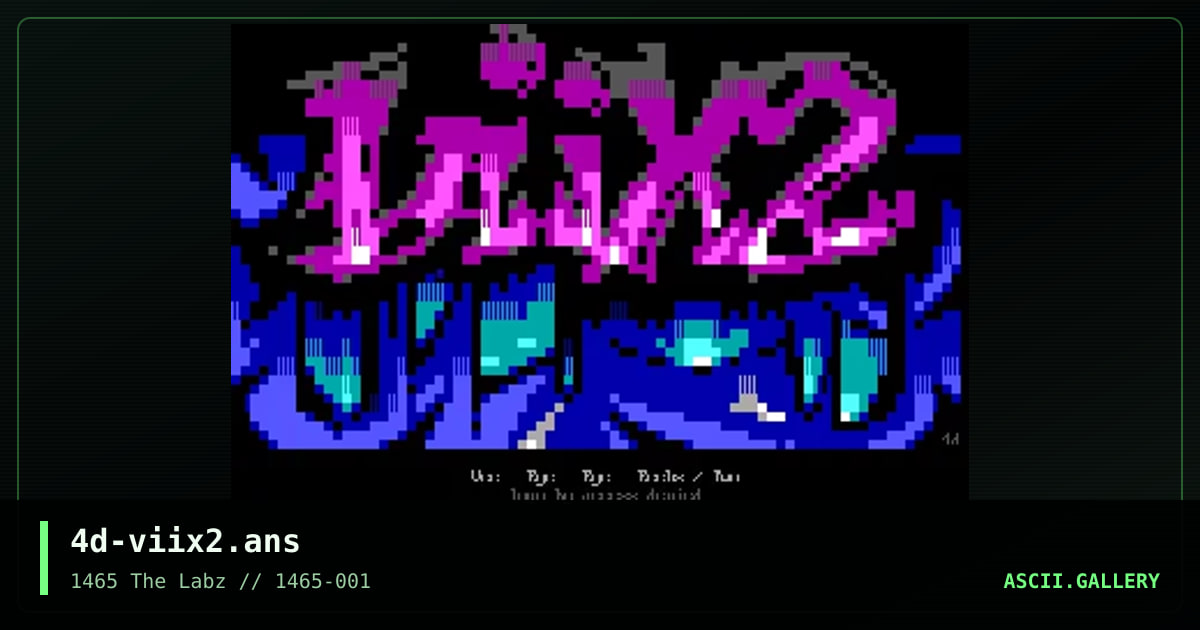4d-viix2.ans, by access denied, 2007