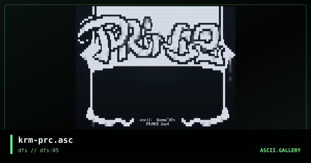 krm-prc.asc, by untagged, 2005