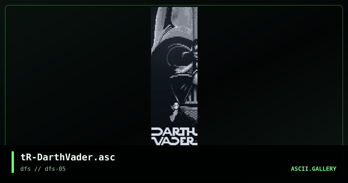 tR-DarthVader.asc, by untagged, 2005