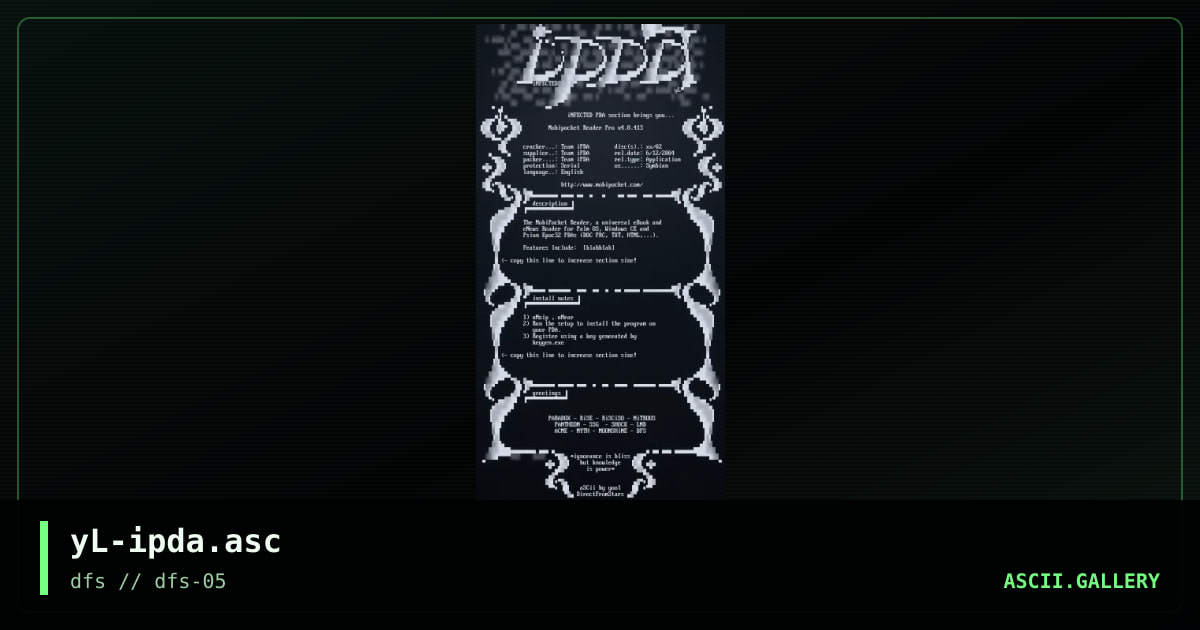 yL-ipda.asc, by untagged, 2005