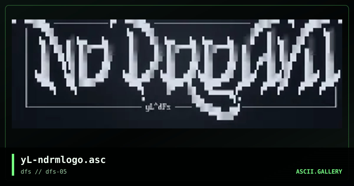 yL-ndrmlogo.asc, by untagged, 2005