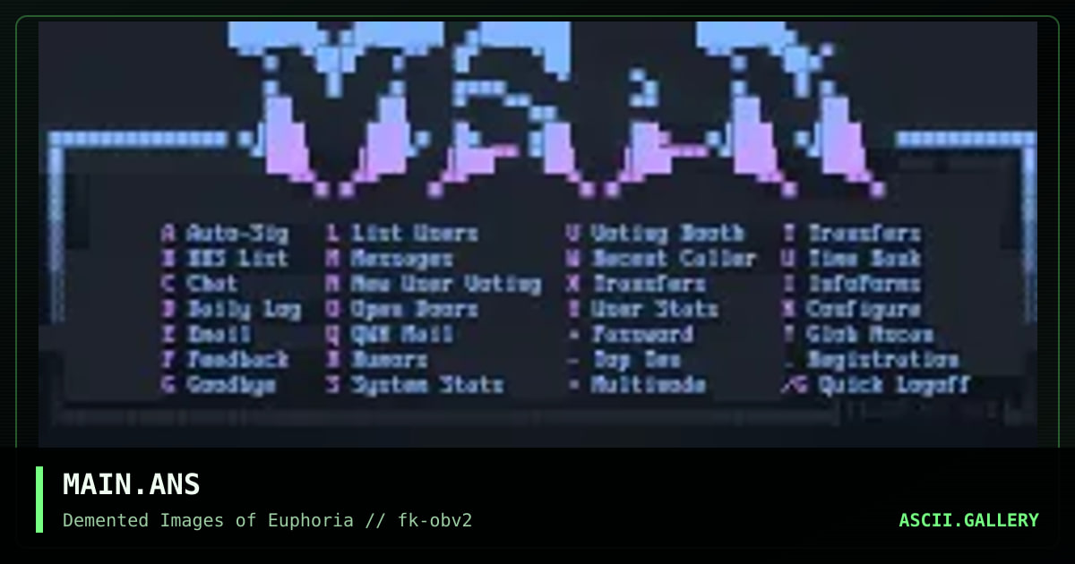 MAIN.ANS, by flick, 1994