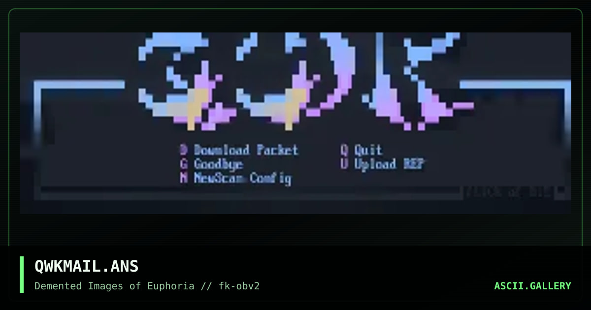 QWKMAIL.ANS, by flick, 1994
