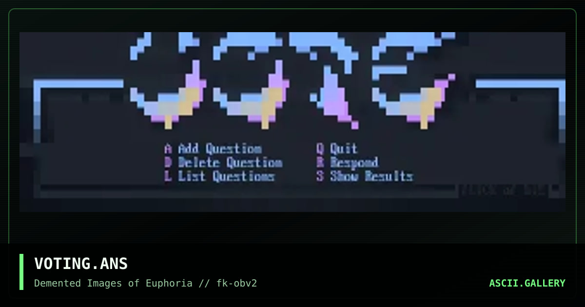 VOTING.ANS, by flick, 1994