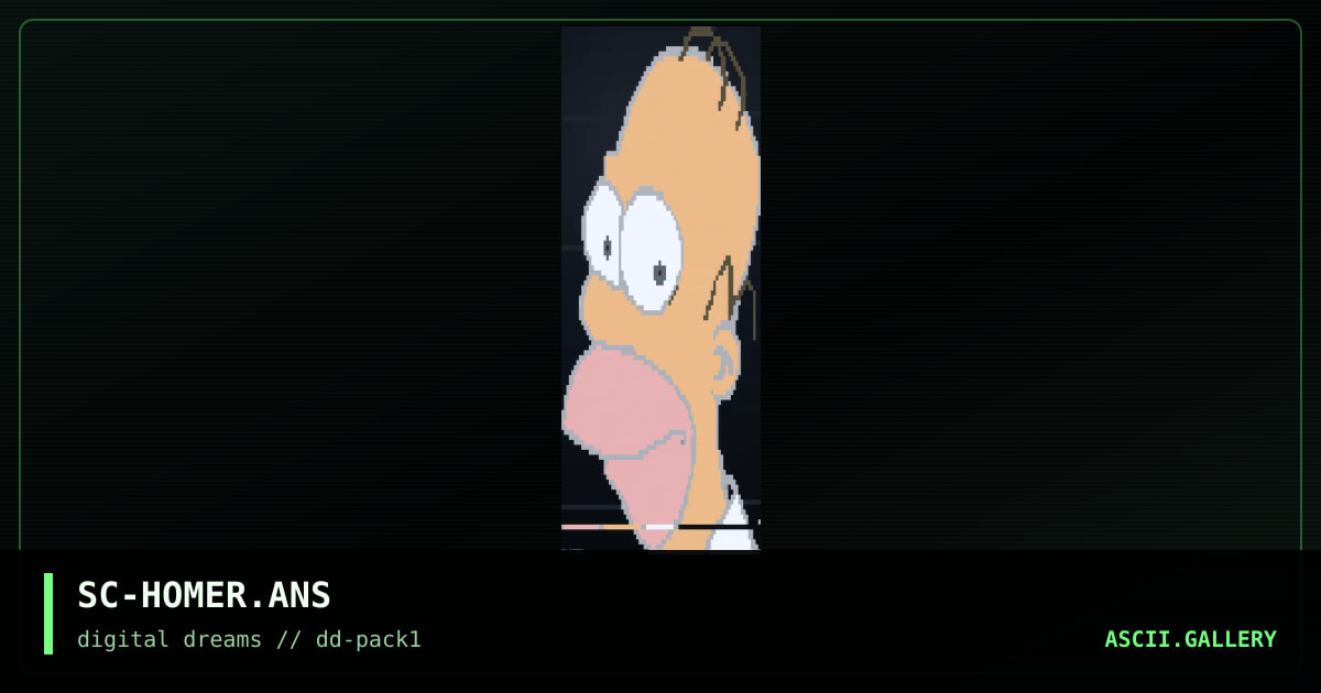 SC-HOMER.ANS, by screec, 1996