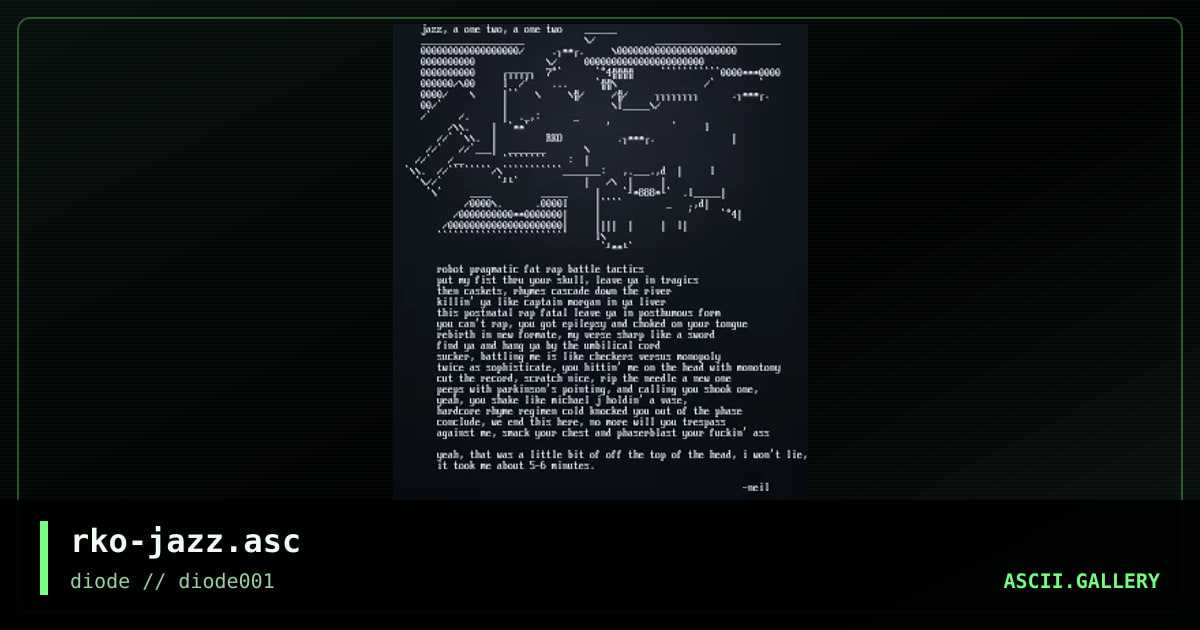 rko-jazz.asc, by rick zero, 1999