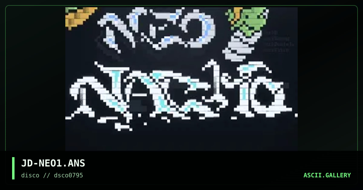 Neo Nacho, by jack daniels, 1995